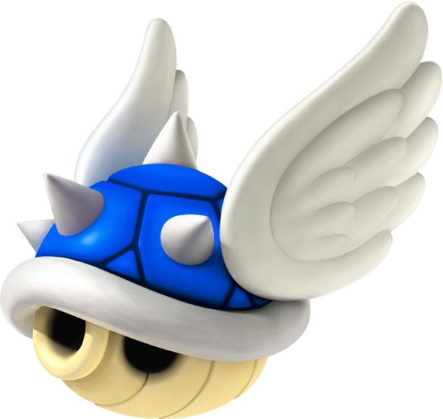 Super Mario Kart Blue Shell