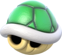 Super Mario Kart Green Shell