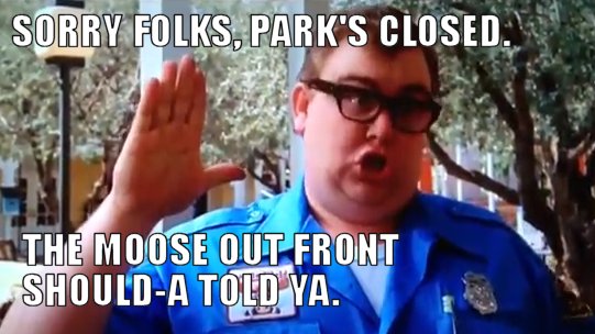 Park Is Closed