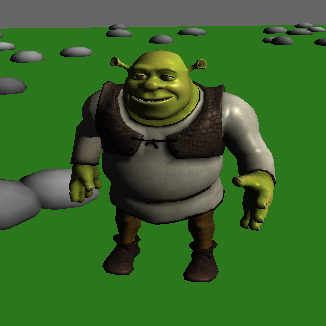 Shrek the Ogre's 3D Avatar