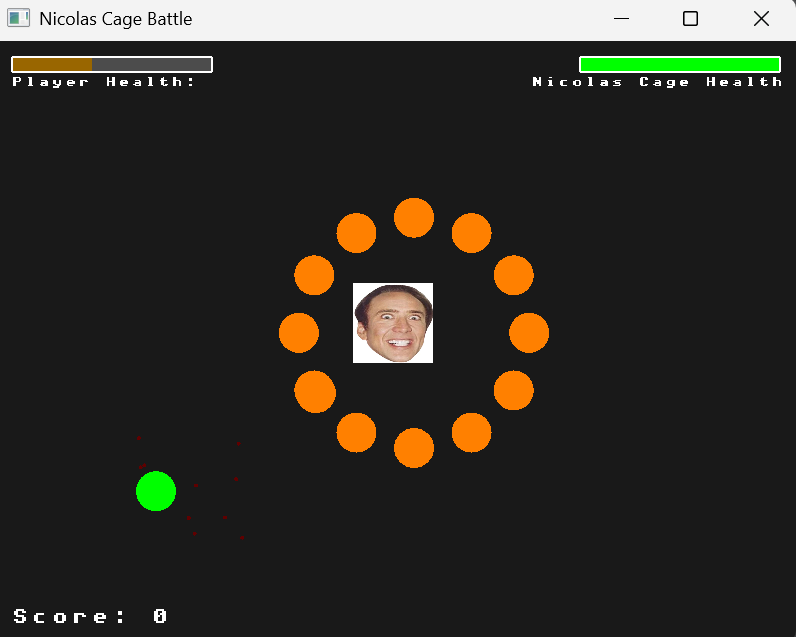 Nicolas Cage Battle Scene