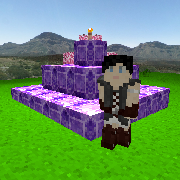 Voxel game with enhanced environment