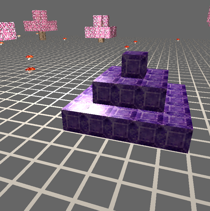 Specular lighting on amethyst