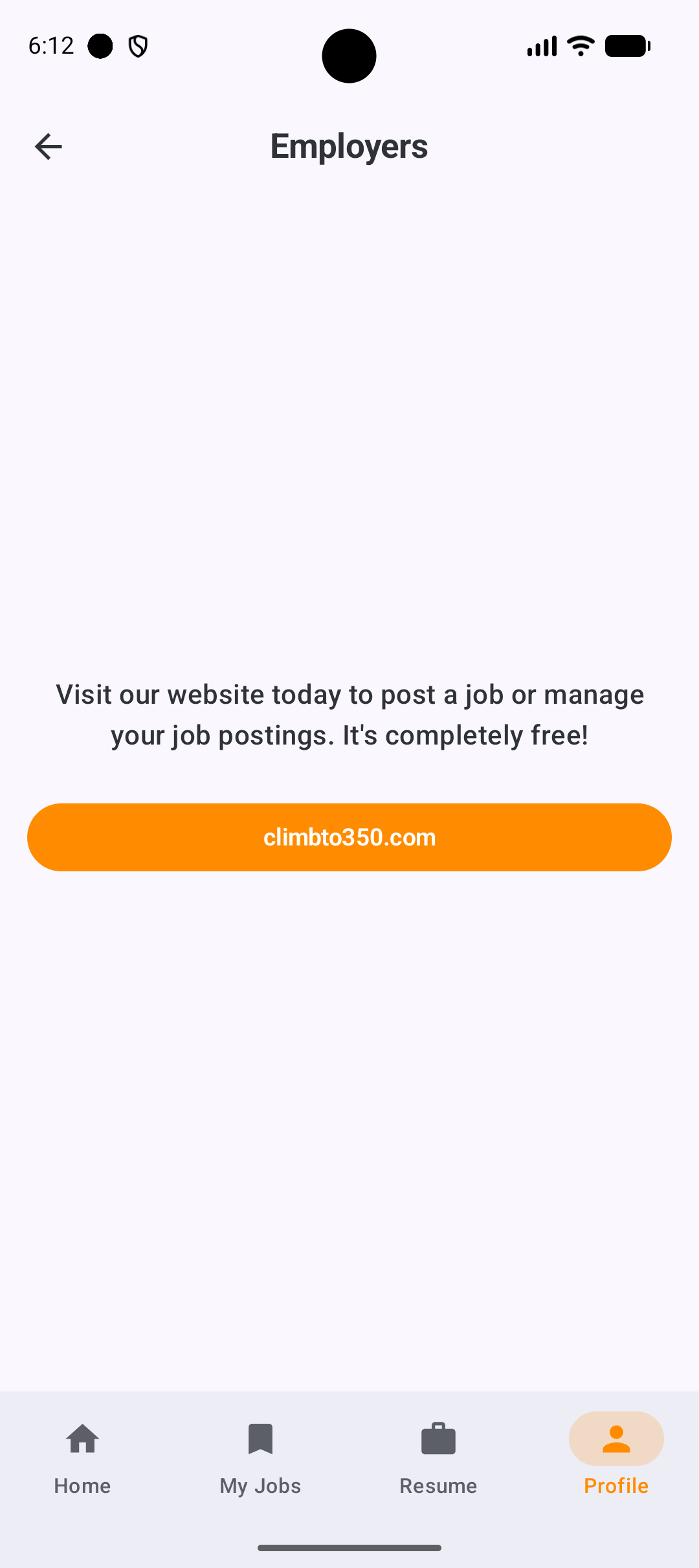 Post a job for aviation employers