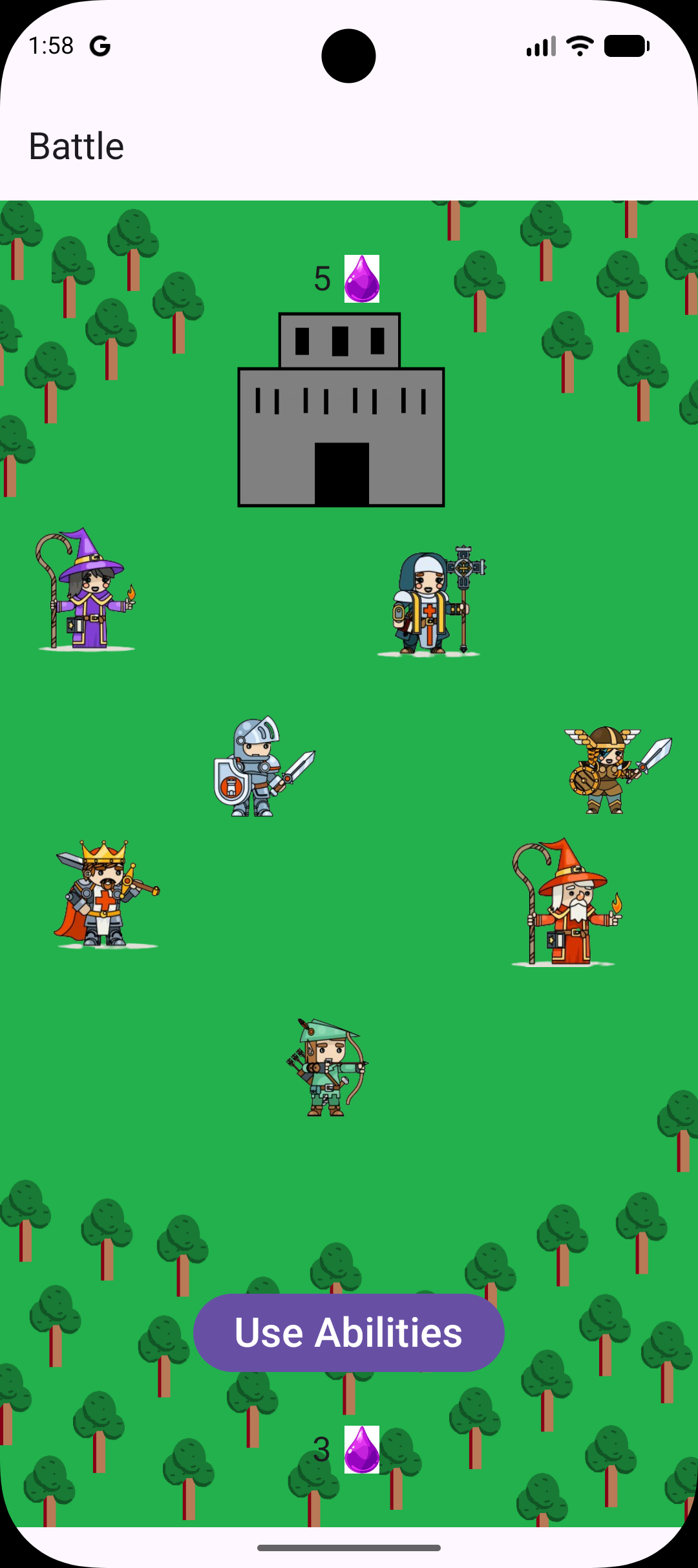 Battle Screen