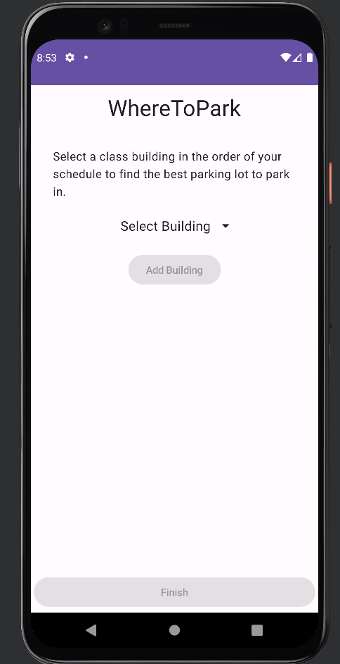 Home Screen