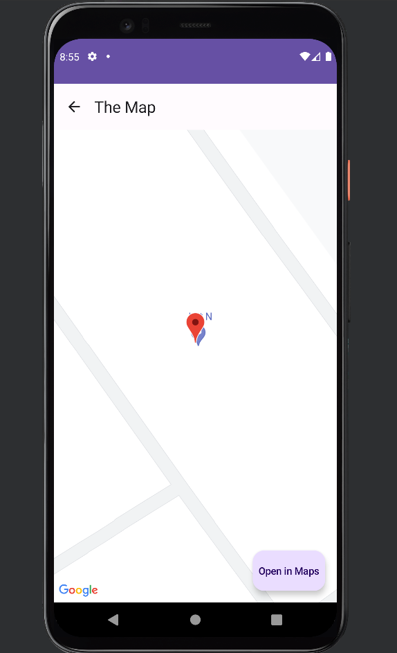 Map Screen