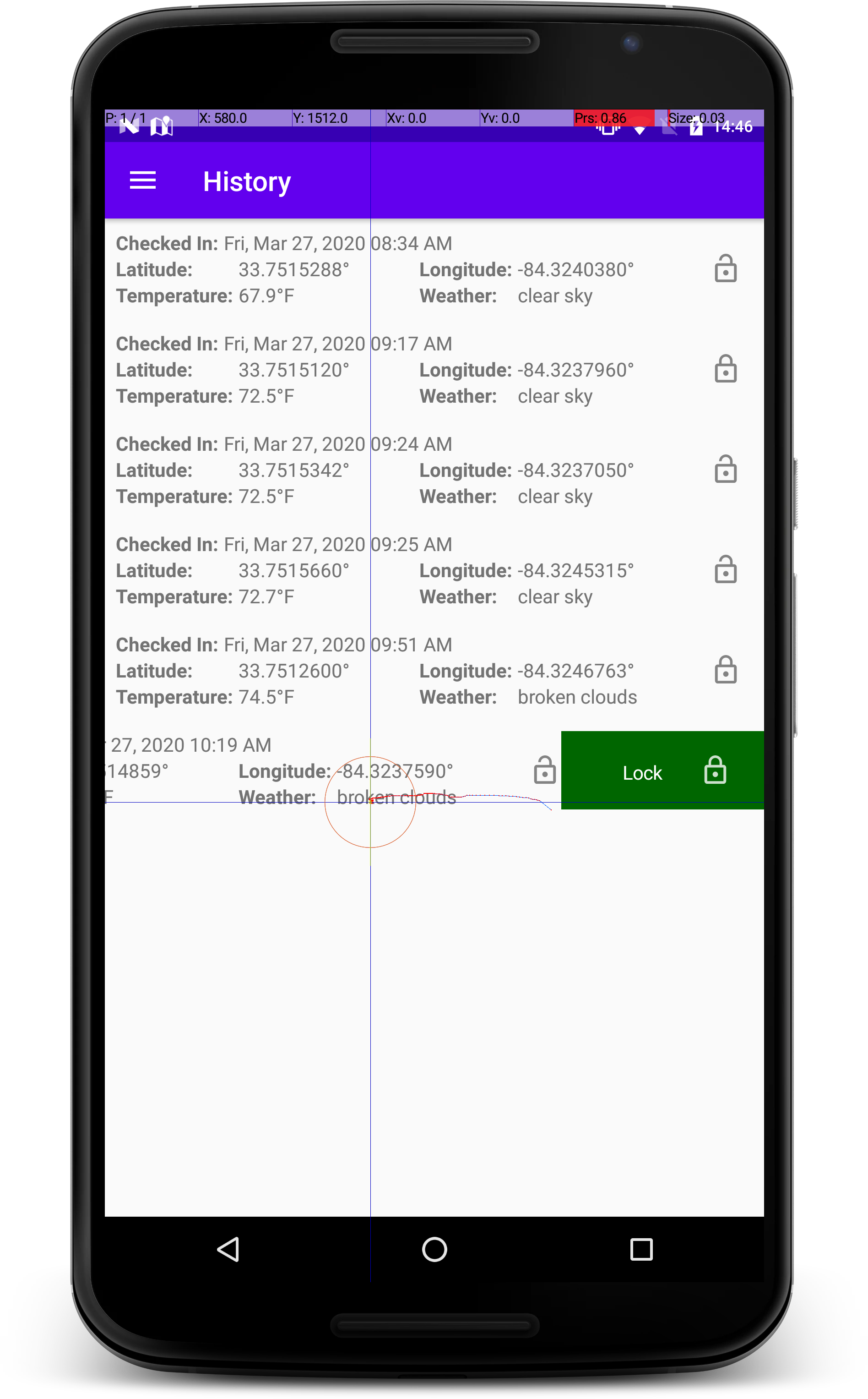 Lock Action Lock Action Screenshot
